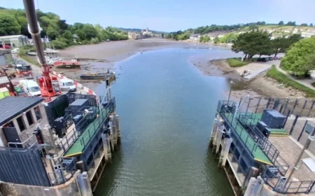 Truro Strengthens Flood Protection with Advanced New Defence Gates