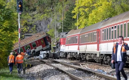 Two Trains Collide in Slovakia Leaving at Least 66 Injured