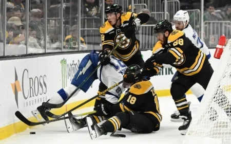 Bruins Unveil Exciting Lineup Ahead of Clash with Lightning