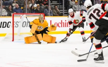 Senators Gear Up for Action-Packed Thanksgiving Home Opener Against Nashville