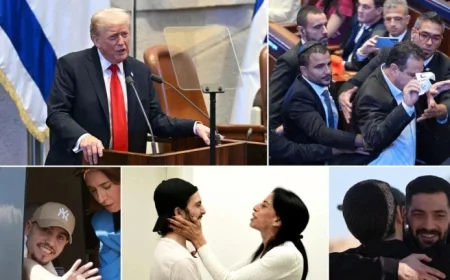 20 Hostages Freed and Palestinian Detainees Released as Trump Declares a Historic Dawn