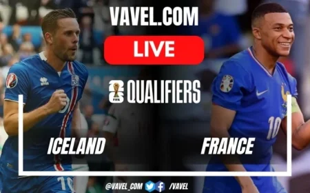 Live Score Updates Iceland vs France in Exciting 2026 World Cup Qualifiers Clash