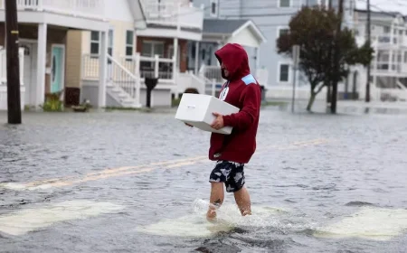 Expect More Flooding at the Shore on a Stormy Monday