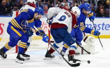 Game Preview: Colorado Avalanche Set for Showdown Against Buffalo Sabres in Upcoming Eastern Road Trip