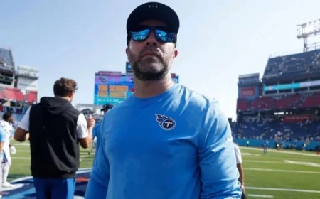 Titans Dismiss Coach Callahan Following Disappointing 1-5 Start in 2025 Season