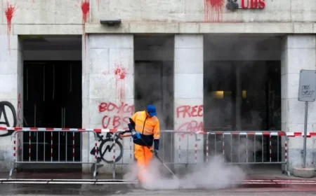 Eighteen Police Officers Injured During Pro-Palestine Protest in Bern