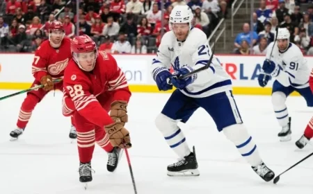 Maple Leafs’ Self-Inflicted Defeat in Detroit Exposes Team Flaws