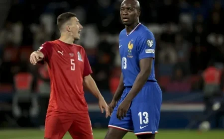 Tyrick Mitchell Congratulates Jean-Philippe Mateta on France Debut with Daniel Munoz Also Sharing His Reaction