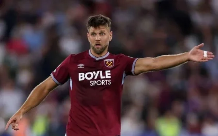West Ham Faces Extended Period Without Fullkrug as Thigh Tear Sidelines Star