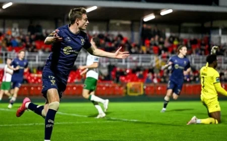 Cork City Faces Relegation After Falling Short Against Shelbourne