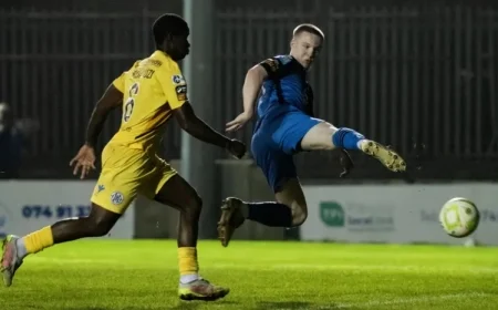 Finn Harps and Kerry FC Battle to a Draw at Finn Park