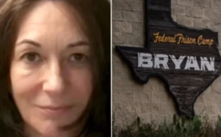 Maxwell’s Texas Prison Arrival Sparks Mystery Meetings and Lockdown Concerns Among Inmates