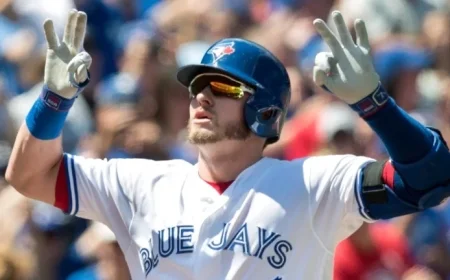 Josh Donaldson Kicks Off ALCS Game 2 with First Pitch Ceremony