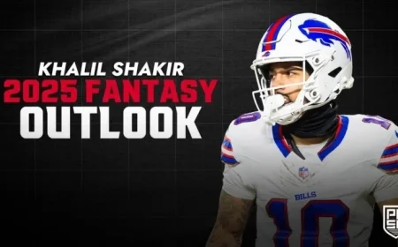 Khalil Shakir Fantasy Guide: Week 6 Injury Updates, Start/Sit Advice, Point Projections, and Weather Effects