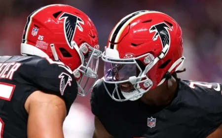 Bijan Robinson’s Longest Run Propels Falcons to 21-7 Lead