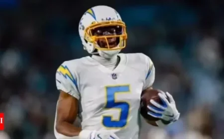 Injury Update: Bills WR Joshua Palmer Exits Monday Night Football After Painful Hip-Drop Tackle