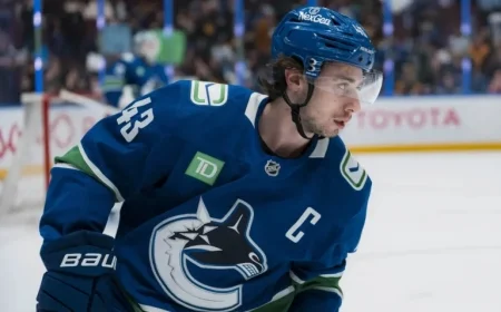 Quinn Hughes Breaks Canucks Franchise Record Surpassing Edler for Most Career Points by a Defenceman