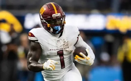 Deebo Samuel Returns from Heel Injury for Commanders’ Monday Night Clash with Bears