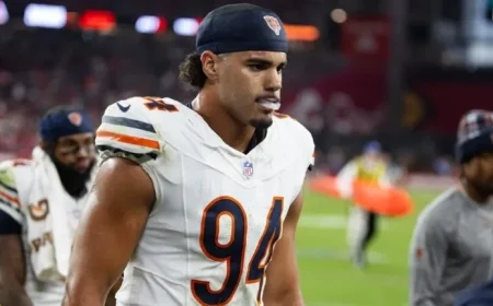 Bears Shock Fans by Retaining Austin Booker on Injured Reserve Before Game