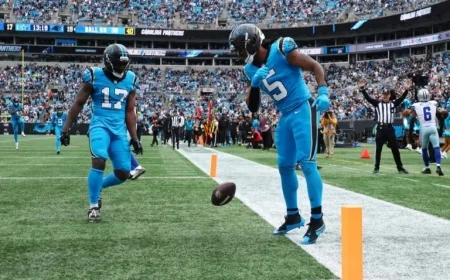 Panthers Achieve .500 Record Boosting Morale with a New Energy