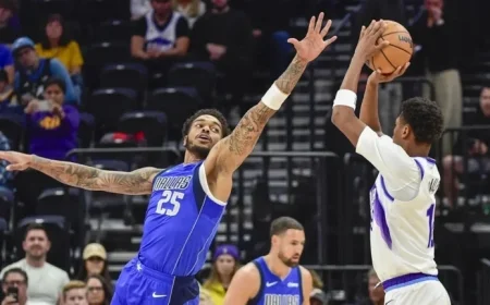 Ace Bailey Leaves Game Due to Injury During Jazz vs. Mavericks Showdown