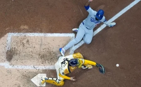 Brewers Execute MLB’s First Ever 8-6-2 Double Play in Playoff History