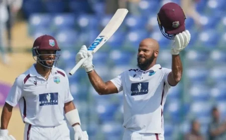 IND vs WI 2nd Test in Delhi Highlights: Centuries and Crease Time Bring Respite to West Indies Crisis