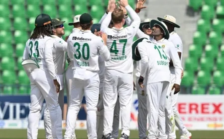 South Africa Falls Short at 269 Against Pakistan’s 378 in Cricket Showdown