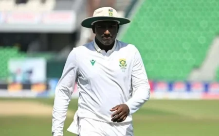 Muthusamy Calls on South Africa to Showcase Resilience after Challenging Day Two Battle with Pakistan