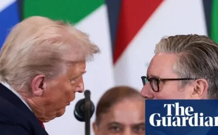 Trump Dominates Headlines Amid Uncertainty Over UK’s Role in Gaza Ceasefire