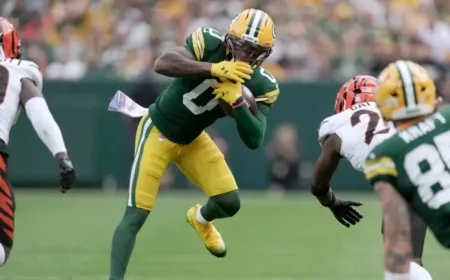 Green Bay Packers Fans Demand Increased Playtime for Rookie Receiver Matthew Golden