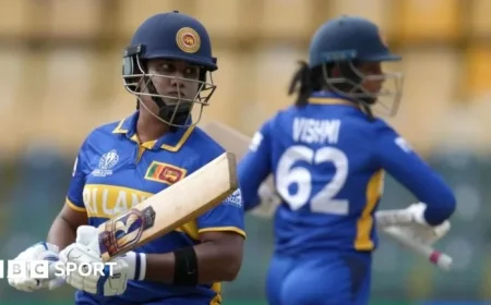 Live Coverage: Sri Lanka vs New Zealand Women’s Cricket World Cup 2025 Score and Radio Updates