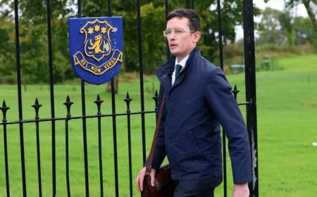 Enoch Burke may face costs for security guard hired to prevent him from entering school