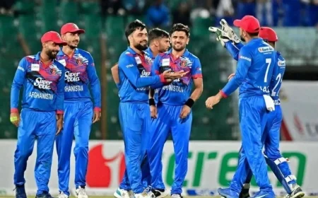 Afghanistan Aims for Dominant Victory Over Bangladesh in Today’s Clash