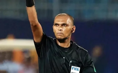 Mauritian Referee Ahmed Emtehaz Takes the Whistle for Key Matches