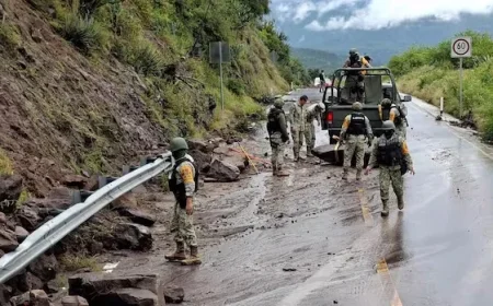 Mexico rainstorm devastation dozens dead or missing thousands of homes destroyed