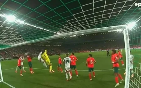 Szalai’s Header Ignites Hungary’s Lead in Tense Lisbon Match Against Cristiano Ronaldo’s Portugal