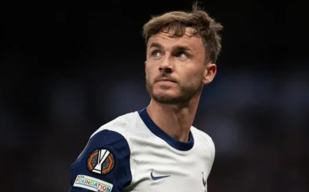 Tottenham Star James Maddison’s Knee Recovery After ACL Surgery Shows Dramatic Transformation
