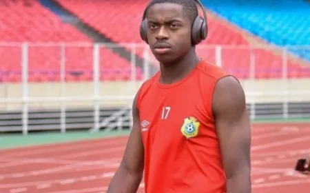 Noah Sadiki Out for World Cup 2026 Qualifier Against Sudan