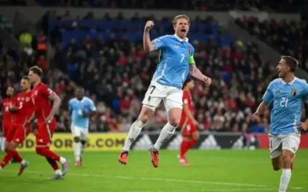 Belgium Leads the Pack in European World Cup Qualifiers