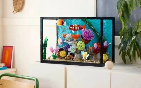 LEGO unveils Icons Tropical Aquarium set diving into the world of fishkeeping