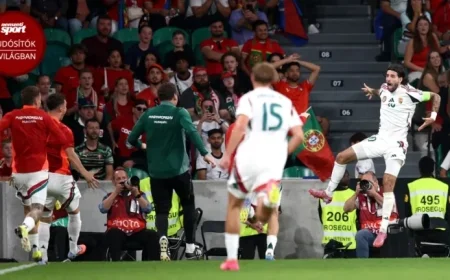 Ronaldo’s Double Not Enough as Szoboszlai Secures 91st-Minute Equalizer in Thrilling Lisbon Draw