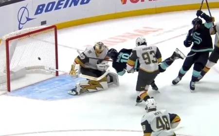 Goalie Joey Daccord’s Stellar Performance Fuels Kraken’s OT Victory