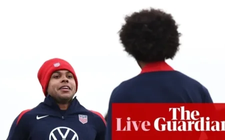 Live Updates: USA vs Australia International Men’s Football Friendly