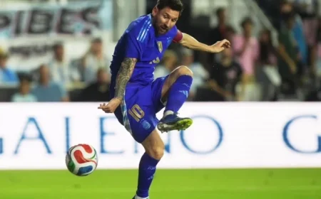 Messi Shines with Two Assists as Argentina Dominates Puerto Rico 6-0 in Relocated Soccer Friendly