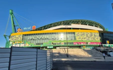 Massive Trash and Dirt Greeted Hungarians at Lisbon Stadium Video Inside