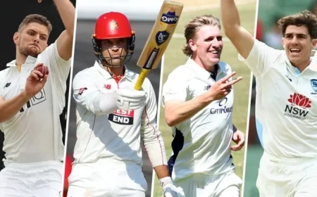 Complete Guide to Every Round Two Sheffield Shield Squad