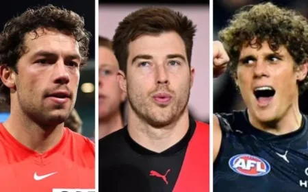 Live Updates on AFL Trade Deadline: Carlton Turns Down Charlie Curnow Proposal