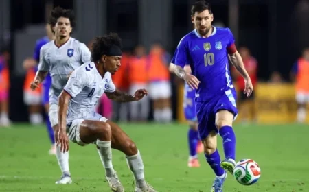 Lionel Messi Makes History in Argentina’s 6-0 Triumph as Jose Manuel Lopez Shines with Dream Debut in Football News