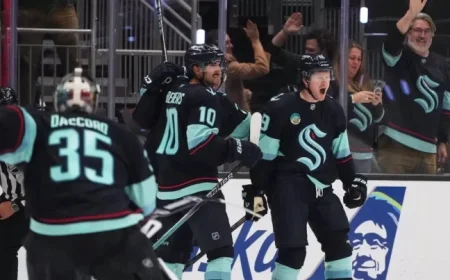 Thrilling Finish McCann’s Last-Second OT Goal Secures Kraken Victory Over Golden Knights